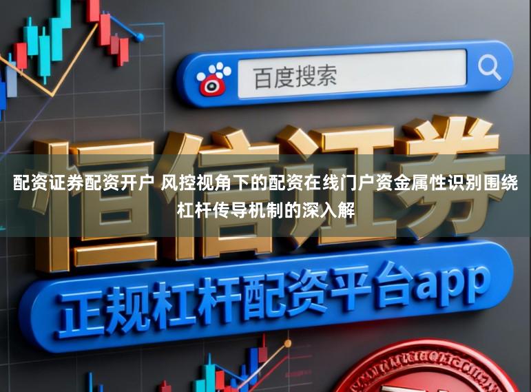 配资证券配资开户 风控视角下的配资在线门户资金属性识别围绕杠杆传导机制的深入解