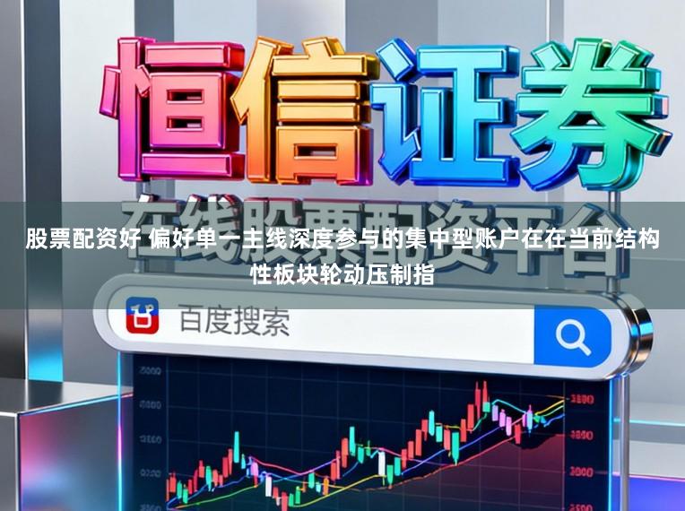 股票配资好 偏好单一主线深度参与的集中型账户在在当前结构性板块轮动压制指